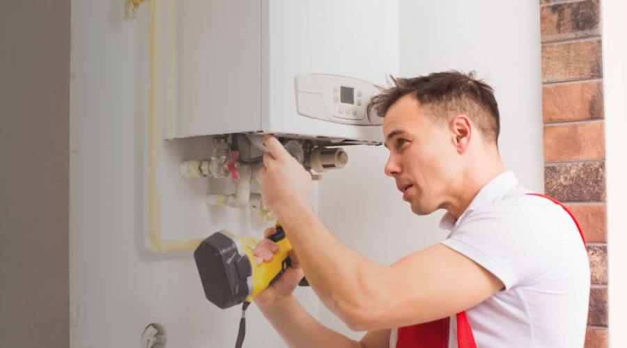 Professional water heater repair in Sharon, ND